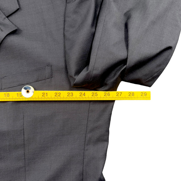 Jones New York Vintage‎ Blazer Mens Size 50L Gray Wool Cashmere Formal Classic - Picture 9 of 12